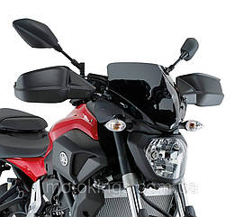 СТЕКЛО KAPPA YAMAHA MT 07 700 (14-15) 28,5 x 36 см ТОНІРОВАНЕ З КРЕПЛЕННЯМИ/KA2118