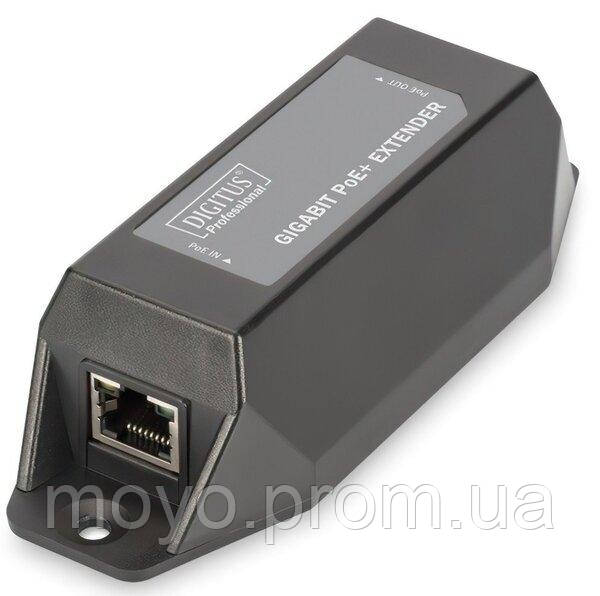 PoE-Екстендер DIGITUS Gigabit PoE+, 22W, 100m (DN-95123)