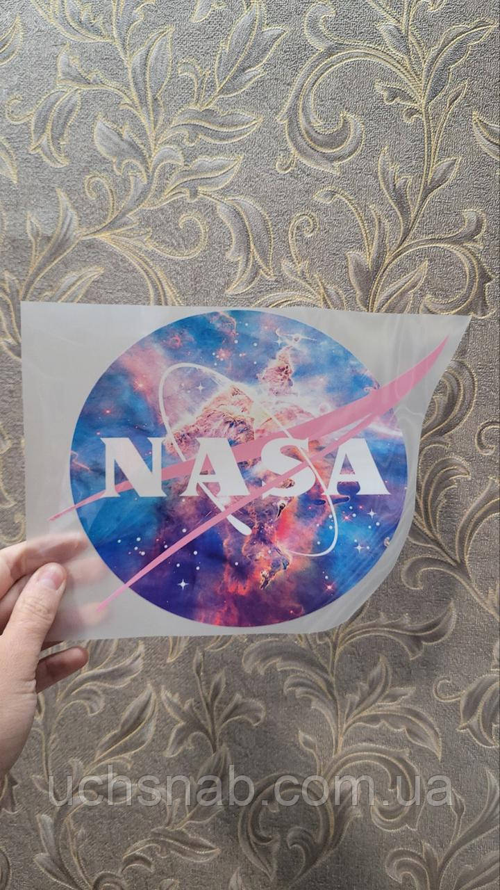 Термонаклейка для одягу NASA