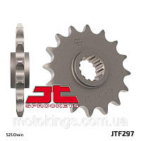 JT ПЕРЕДНЯЯ ЗВЕЗДА 2041 15 HONDA CB 500 '94-'03, CBF 500 '04-'08 (JTF297.15)* (ЦЕПЬ. 525)/204115JT