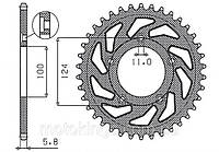 SUNSTAR ЗВЕЗДА ЗАДНЯЯ 4444 38 DUCATI MONSTER / ABS 821PANIGALE 899,SCRAMBLER /SUN1-3437-38