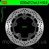 NG ТОРМОЗНОЙ ДИСК ПЕРЕД SUZUKI GSF 650 '06 ABS, SV 650X/ABS 18-19 (290X121X4,5)/NG1322