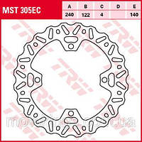 TRW LUCAS ТОРМОЗНОЙ ДИСК ЗАД SUZUKI RMZ 250 07-14, RMZ 450 05/MST305EC