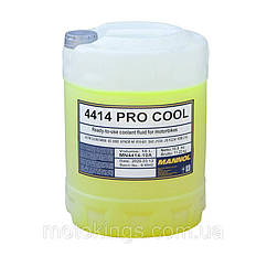 MANNOL РІДКІСТЬ ДЛЯ РАДІАТОРІВ PRO COOL 10L МОТОЦИКЛІТНА (-40ST.C/+135ST.C)/MN4414-10