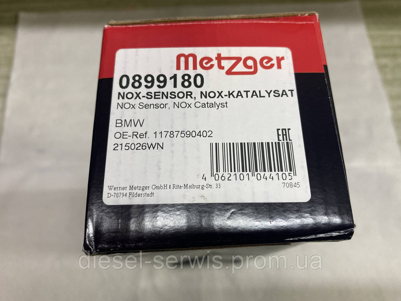 Датчик оксидов азота (Датчик NOX), Metzger 0899181, BMW 13627812530, BMW 13628509721, BMW 13628511666, BMW 13 - фото 2 - id-p1688679254