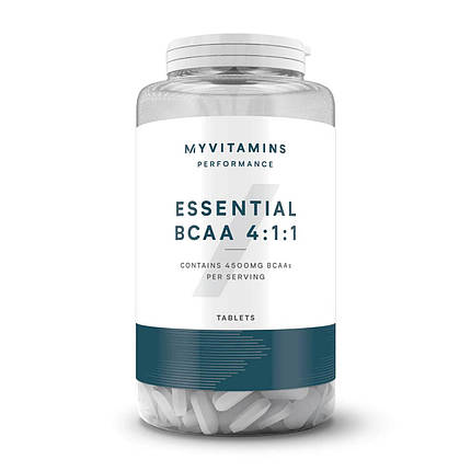 Амінокислоти БЦАА MyProtein BCAA 4:1:1 180 таб., фото 1