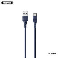 Кабель Remax RC-068a Zeron 5A USB-USB Type-C, 1м Blue (6954851224310)