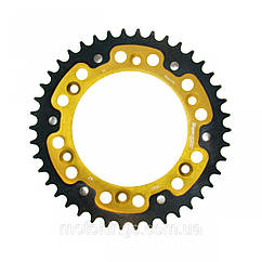SUPERSPROX ЗВЕЗДА ЗАДНЯЯ 899 42 STEALTH KTM SX/EXC (JTR897.42) ЦВЕТ ЗОЛОТИСТЫЙ/RST-990:42-GLD