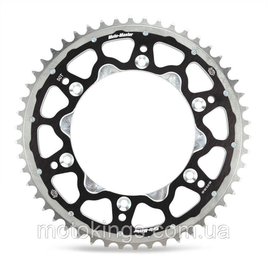 MOTO-MASTER ЗВІЗДА ЗАДНЯ DUAL RING (СТАЛЬНO-АЛЮМІНІЯ 4549 48 KTM 250/350 FREERIDE/M620303248