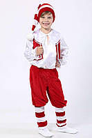 Гном №2. Детский карнавальный костюм (красный)