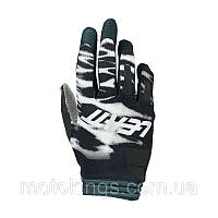 ПЕРЧАТКИ LEATT MOTO 1.5 JUNIOR GLOVE AFRICAN TIGER ЧЕРНЫЙ ЦВЕТ/БЕЛЫЙ РАЗМЕР S/6021040600