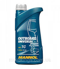 MANNOL МАСЛО ДЛЯ СМЕСІ 2T OUTBOARD UNIVERSAL API TC 1L (7208) (20)/MN7208-1