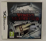 James Patterson Women's Murder Club Games of Passion, Б/У, английская версия - картридж к Nintendo DS