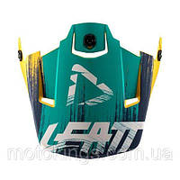 КОЗЫРЕК К ШЛЕМУ LEATT GPX 3.5 V19.1 GOLD/TEAL ЦВЕТ ЖОЛТЫЙ/СИНИЙ РАЗМЕР M-XXL/4019060201