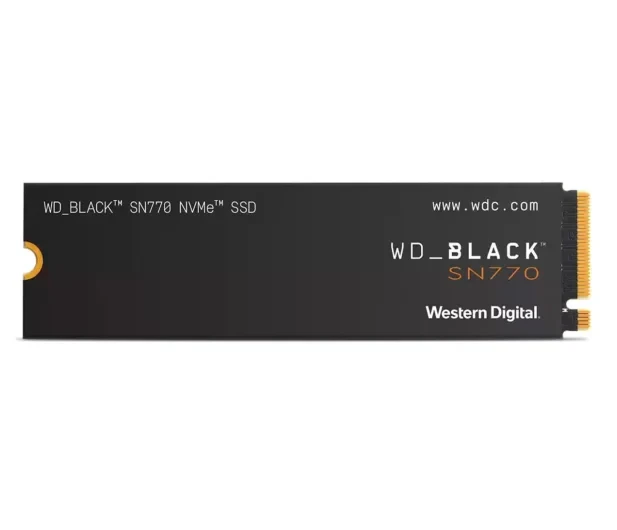WD 1TB M.2 PCIe Gen4 NVMe Black SN770 (WDS100T3X0E)