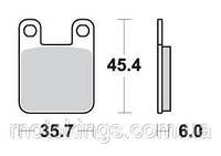 SBS ТОРМОЗНЫЕ КОЛОДКИ KH115 CERAMIC ЦВЕТ Черный Подходит к до YAMAHA DT50R, TСR50, TOMOS/105HM