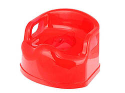 Горщик пласт. дитячий SL (червоний) ТМ КОНСЕНСУС   Solmir