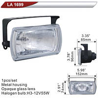 Фара дополнительная DLAA 1699-W/H3-12V-55W/152*74mm (LA 1699-W)