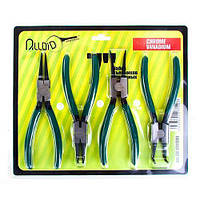 Alloid. Набір знімачів стопорних кілець 7". сегера. 4 предм. (СИ-109180Н)