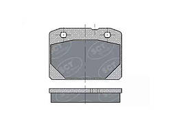Гальмівні колодки (ВАЗ 2101-2107) SP 102 (2шт в уп) ТМ MANNOL