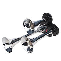 Сигнал пневматичний CA-10377/Єlephant/CIKADA 3-дудки метал 12V/24V