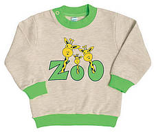 Светр дитячий для хлопчика GABBI DG-03-18 Зооленд Бежевий на зріст 68 (11382)