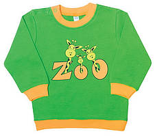 Светр дитячий для хлопчика GABBI DG-03-18 Зооленд Зелений на зріст 68 (11382)