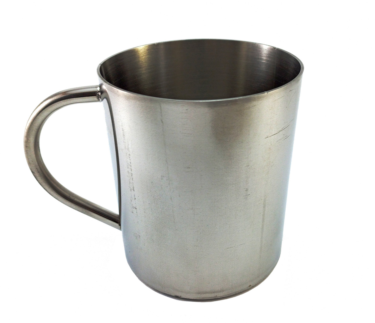 Кухоль неіржавкий V 0,6 л Ø 9 см вага 375 г