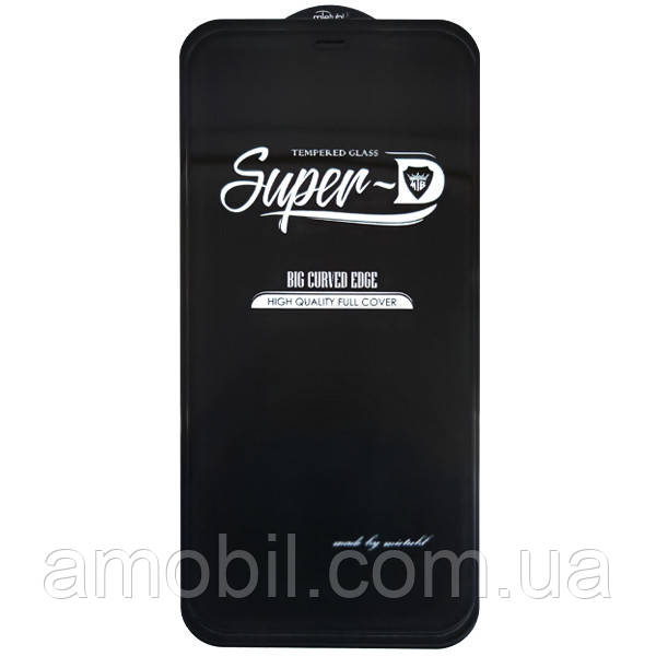 Захисне скло Super Glass iPhone 13 mini (black)
