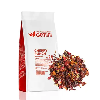 Чай фруктовий 100г Cherry Punch Вишневий пунш