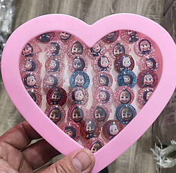 Набір дитячих кілець Маша