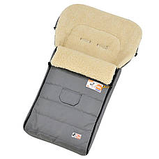 Зимовий конверт-чохол на овчині в коляску For Kids Mini 90*40 см чохол у люльку конверт на санки, фото 2