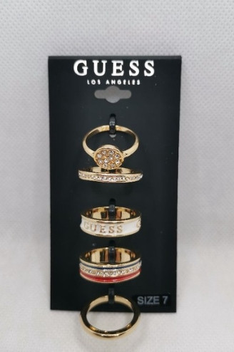 Купить 1, Набор колец Guess из 5 шт Размер 7 Гуесс США Оригинал, цена ...