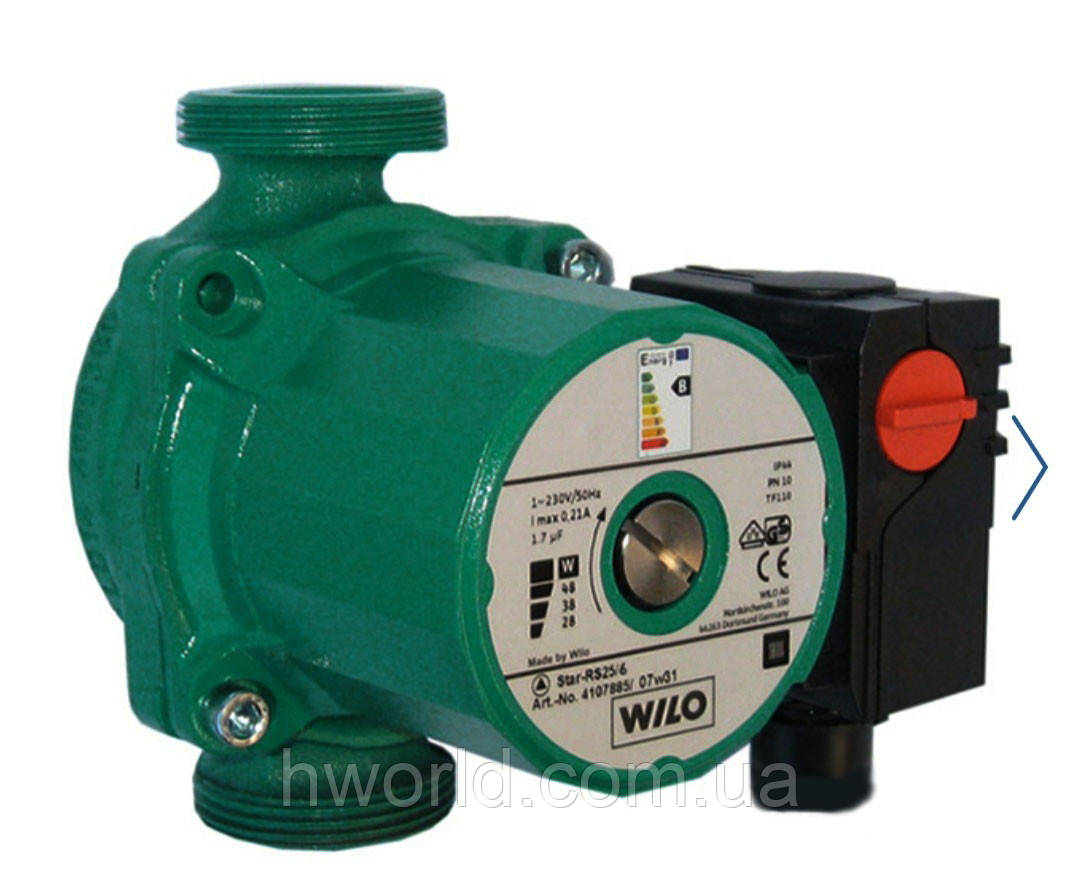 Циркуляційний насос Wilo STAR-RS 25/4 130, фото 1