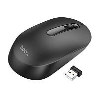 Мышка беспроводная оптическая HOCO GM14 Platinum Business Wireless Mouse GM14 1200 dpi Черный