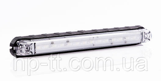 Ліхтар габаритний Fristom білий з дротом FT-092 B LED, фото 1