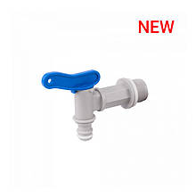 Кран, PP, РЗ 3/4'' прокладка, GTMK3400