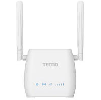 Маршрутизатор TECNO TR210 4G-LTE, 1x3FF SIM, 1xFE LAN/WAN, 1xUSB 2.0, 2000mAh bat. (4895180764646)