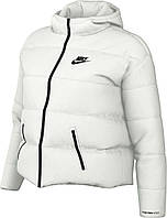 Куртка женская Nike W NSW SYN TF RPL HD JKT белая DX1797-121