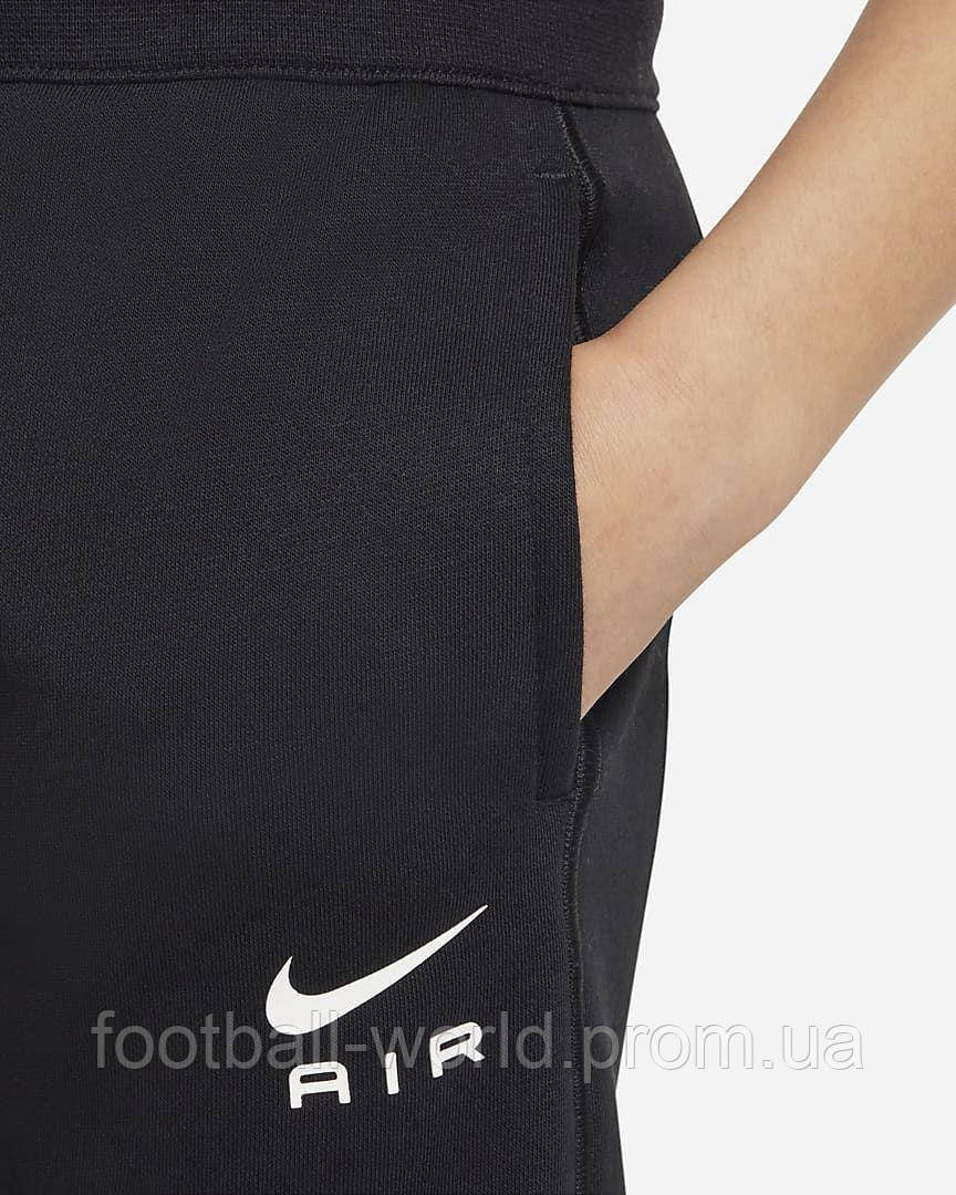 Спортивные штаны подростковые Nike K NSW NIKE AIR PANT черные DQ9106-010 - фото 2 - id-p1688250760