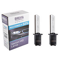 Ксенонова лампа Brevia H1 +50%, 4300K, 85V, 35W P14.5s KET, 2шт