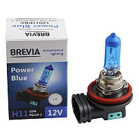 Галогенова лампа Brevia H11 12V 55W PGJ19-2 Power Blue 4200K CP