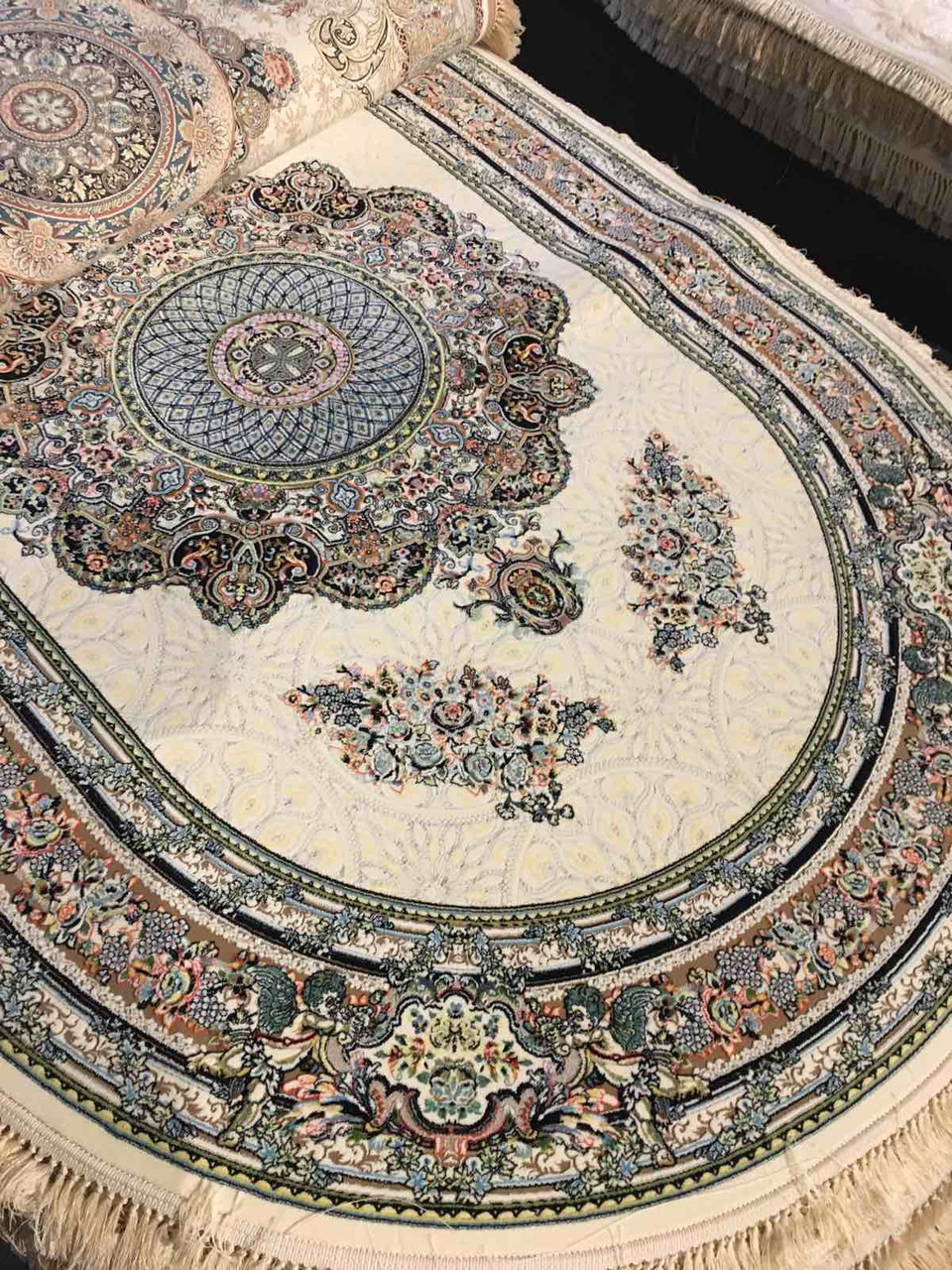 ІРАНСЬКИЙ КИЛИМ K 1030 FELORA CREAM, фото 1