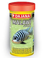 Корм для маленьких і середніх цихлід Малаві в паличках Dajana MALAWI STICKS 5 л/1,5 кг