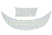 Аксессуар для подушки Nuvita DreamWizard (наволочка/чехол) Белый с точками NV7101Dots (NV7101DOTS)