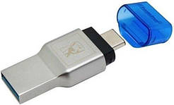 Кардридер Kingston USB 3.1 microSD USB Type A/C (FCR-ML3C)