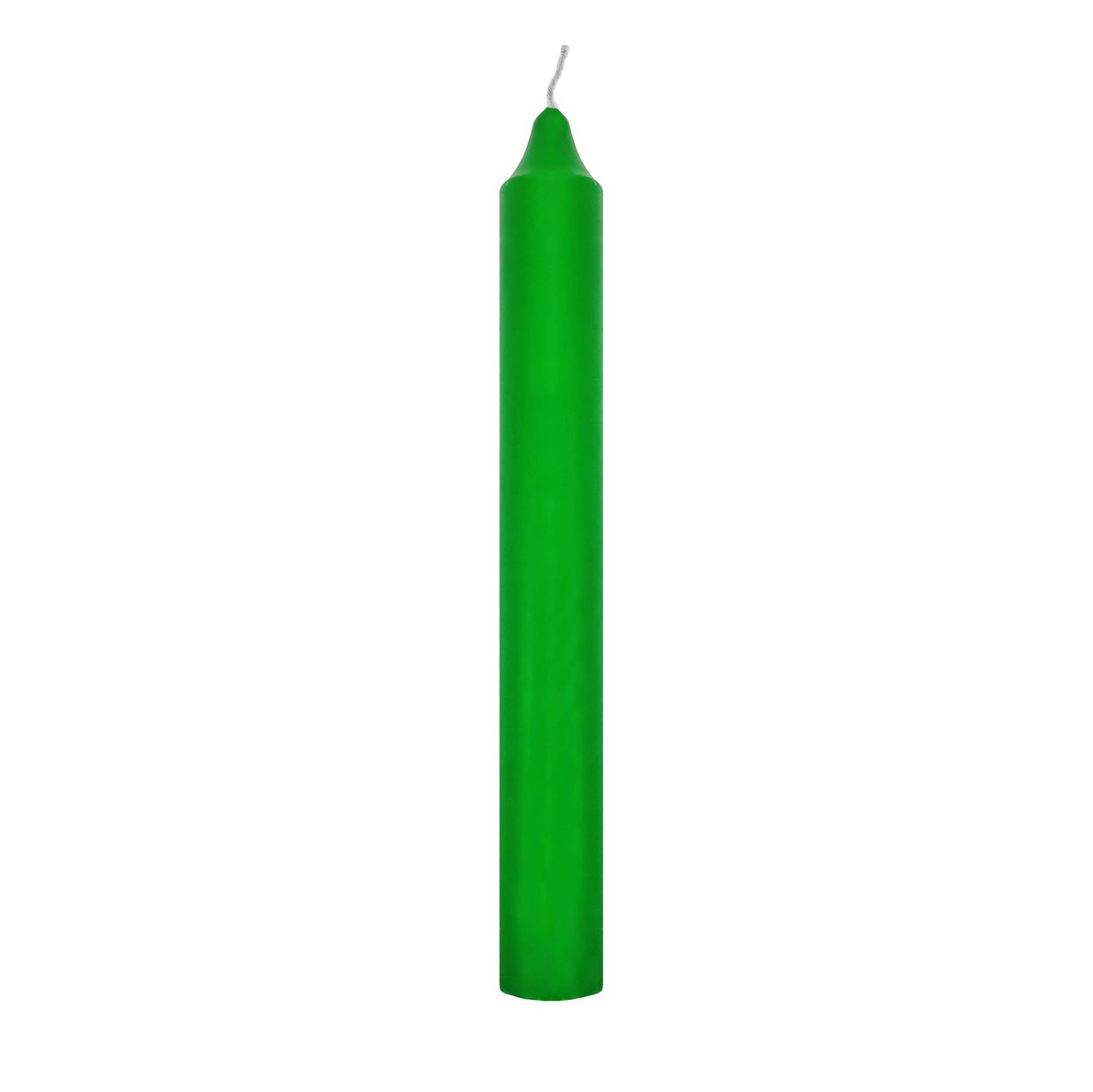 Свеча Кандела карандаш, зеленая. В упаковке 40 шт. - фото 1 - id-p1688809780