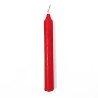 Свеча Кандела карандаш, красная. В упаковке 40 шт.