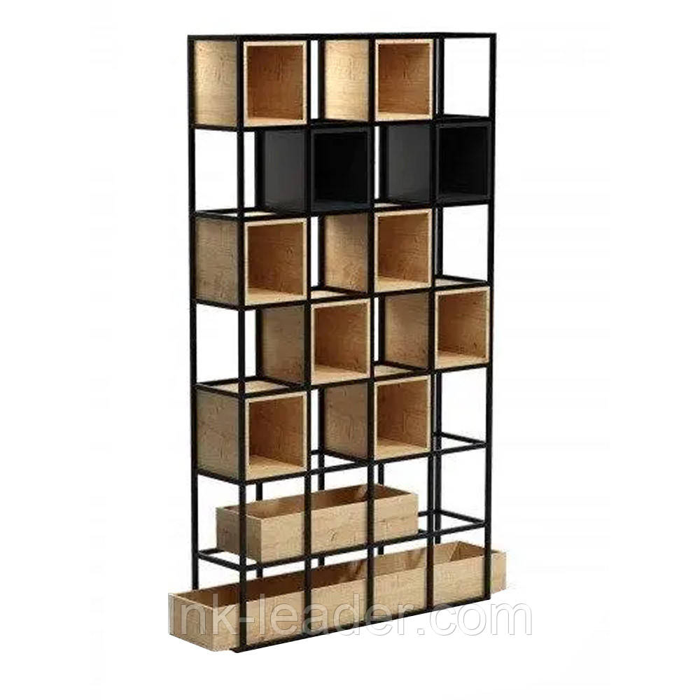 Стелаж для зберігання "Сент-Огастін" LNK - LOFT 147*35*250 см