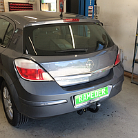 Польский фаркоп на Opel Astra H хэтчбек 2004-2014